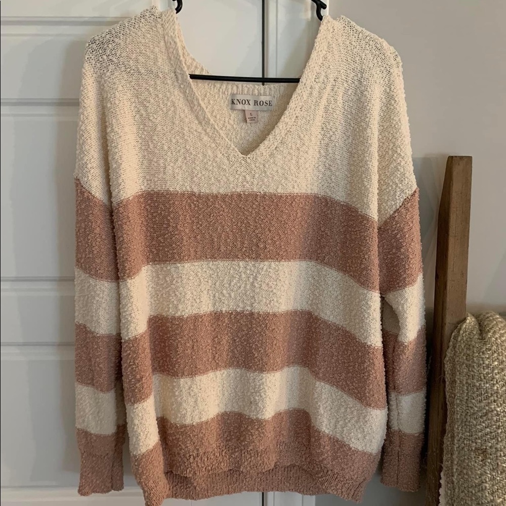 Knox rose stripped sweater